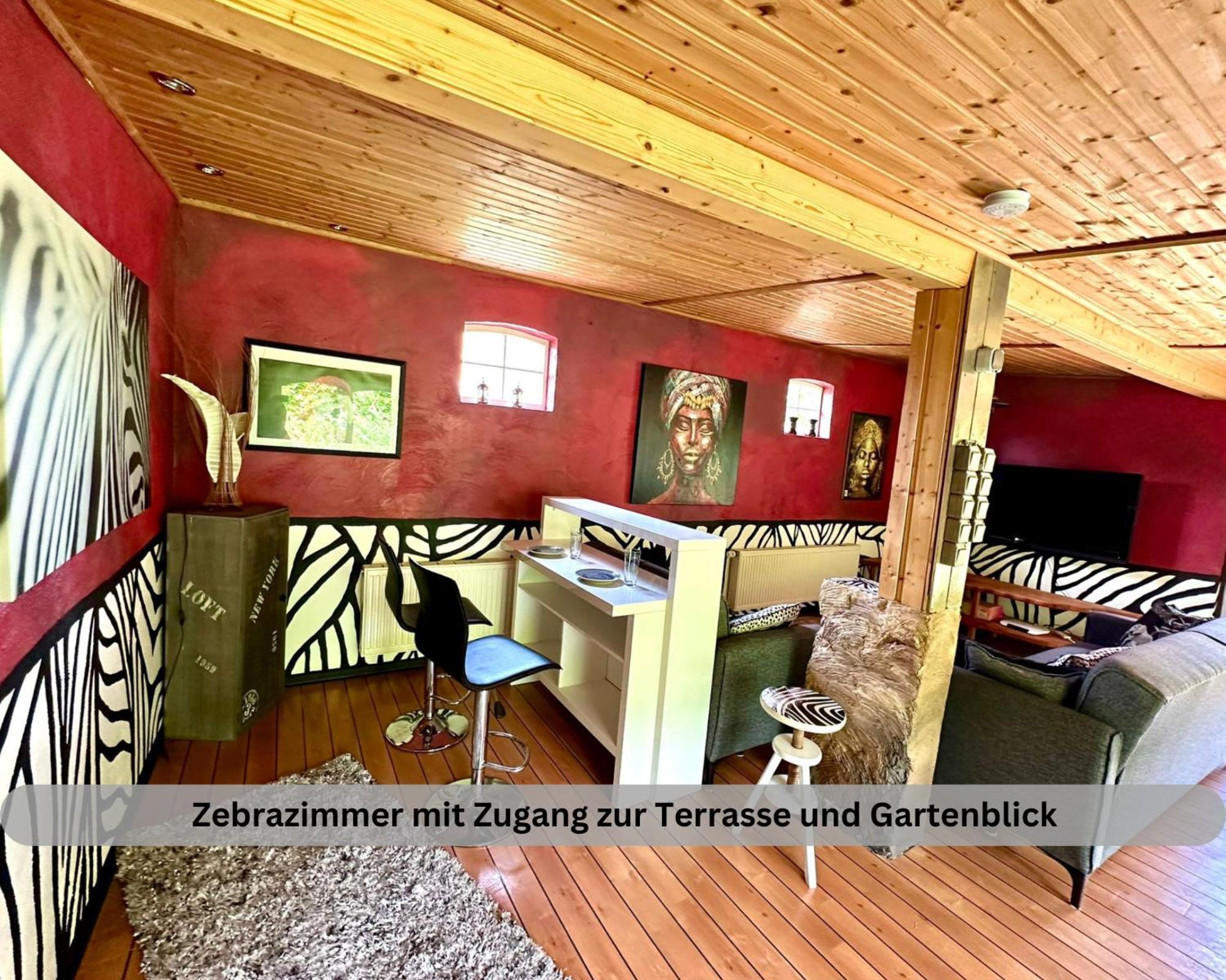 Lodge Of Africa - Einzigartige Themenzimmer, Eingezaeunten Garten, Sauna, Whirlpool & Kamin, Hunde Willkommen, Gasgrill, Voll Ausgestattete Kueche, Grosser Essbereich, Hamburg & Stade In Der Naehe Twielenfleth Экстерьер фото